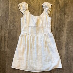 Hollister - Women’s White Casual Dress - Size L